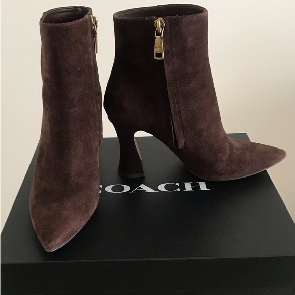 Coach Carter Suede Booties - Picture 1 of 8